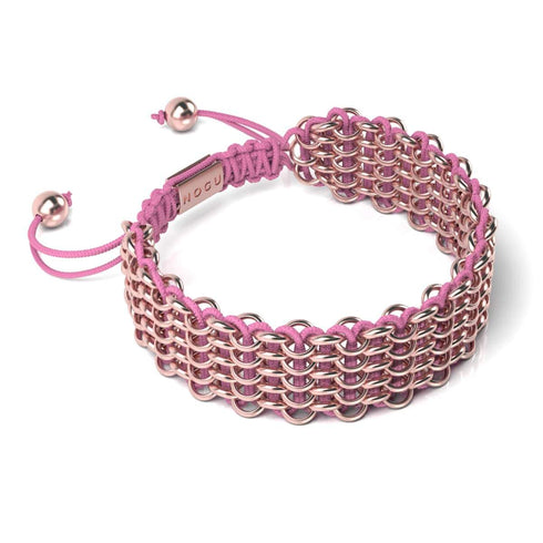 Monarchfalter-Glieder | Deluxe Kismet Armband | Rosa x Roségold